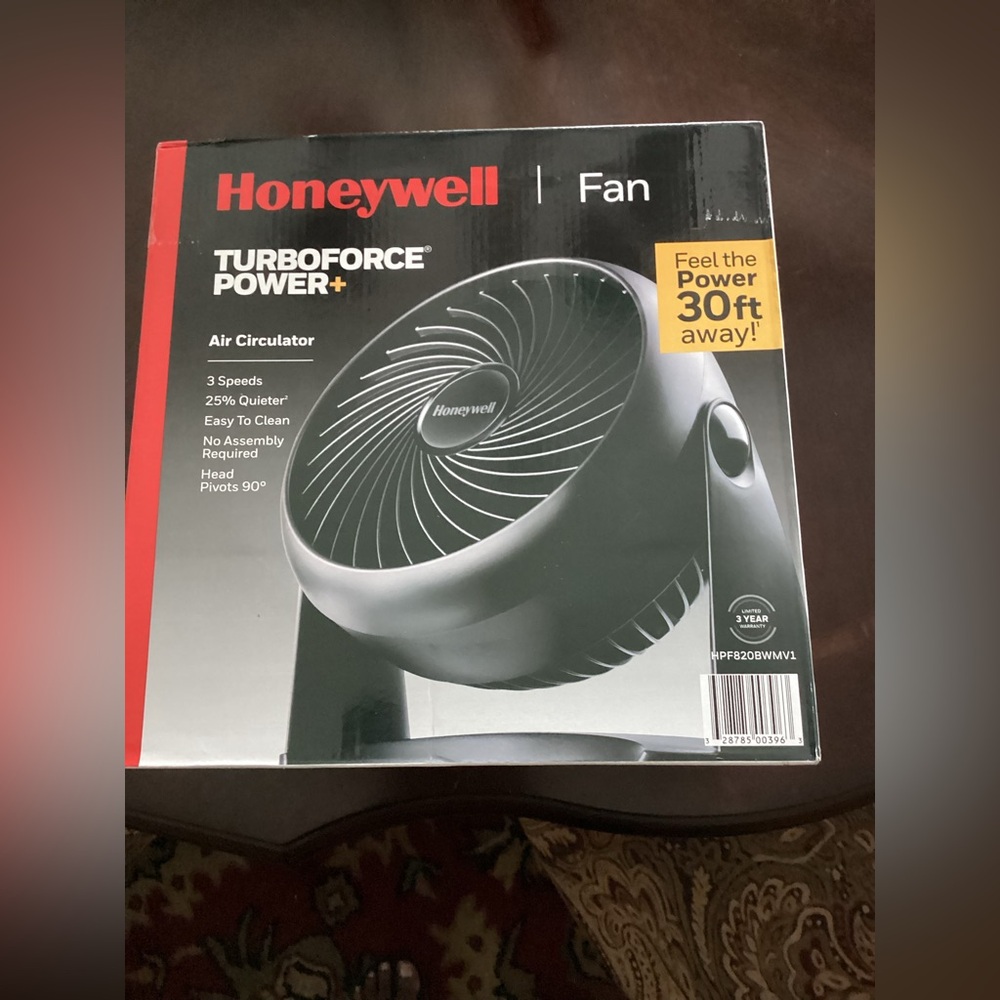 Honeywell Gray TurboForce Power+ Air Circulator Fan